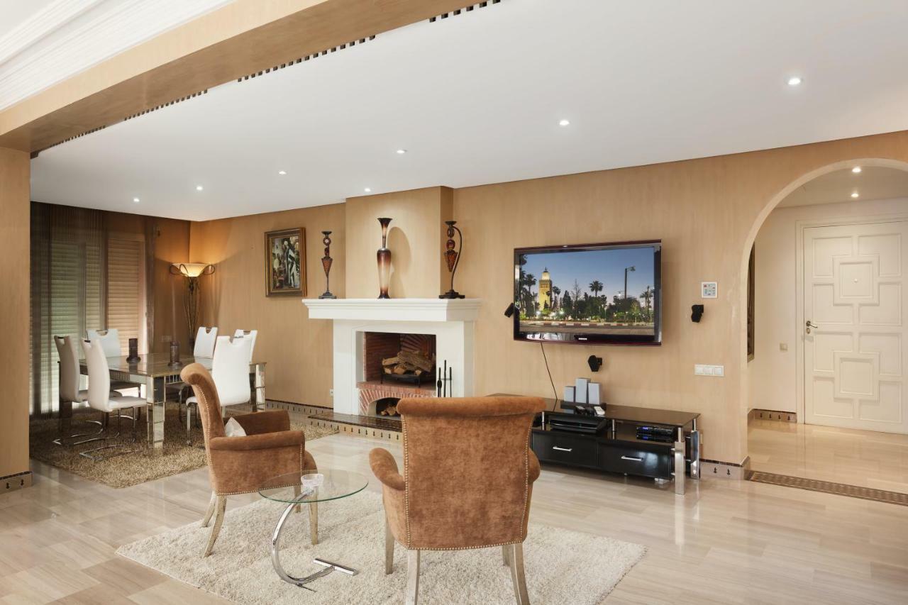 The Ruby Apartment With Private Swimming Pool - Hivernage Quarter - By Goldex Marrakech 마라케시 외부 사진